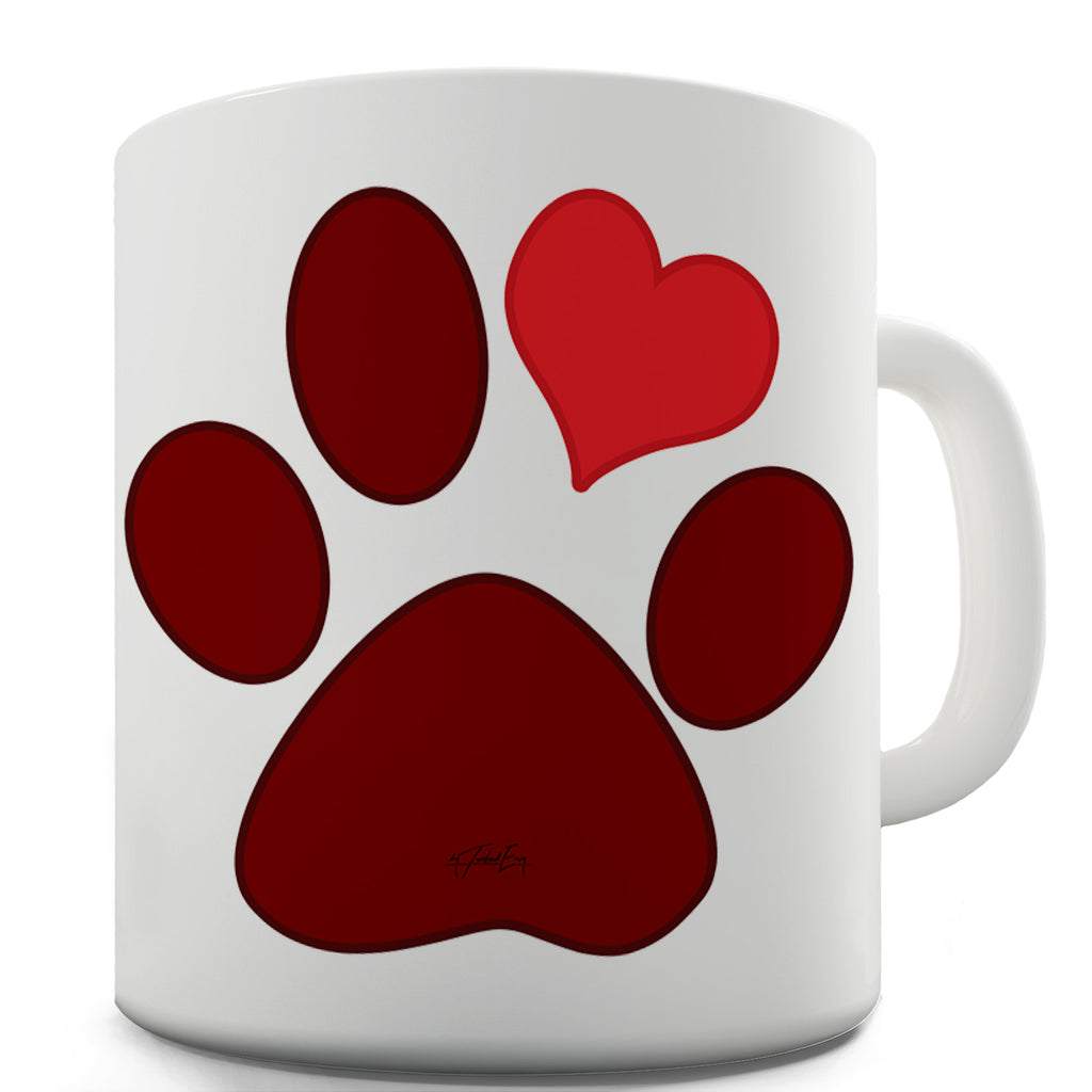 Love PAW Mug - Unique Coffee Mug, Coffee Cup