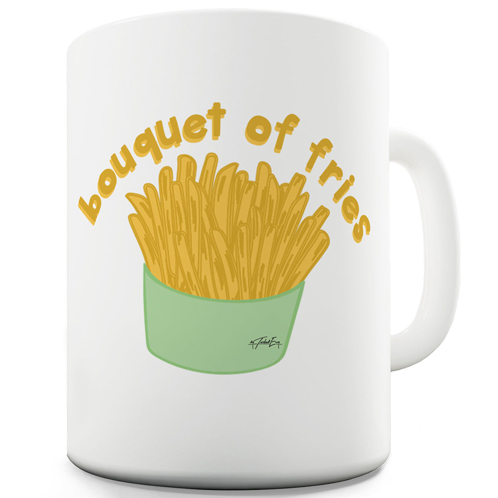 Bouquet Of Fries  Funny Office Secret Santa Mug