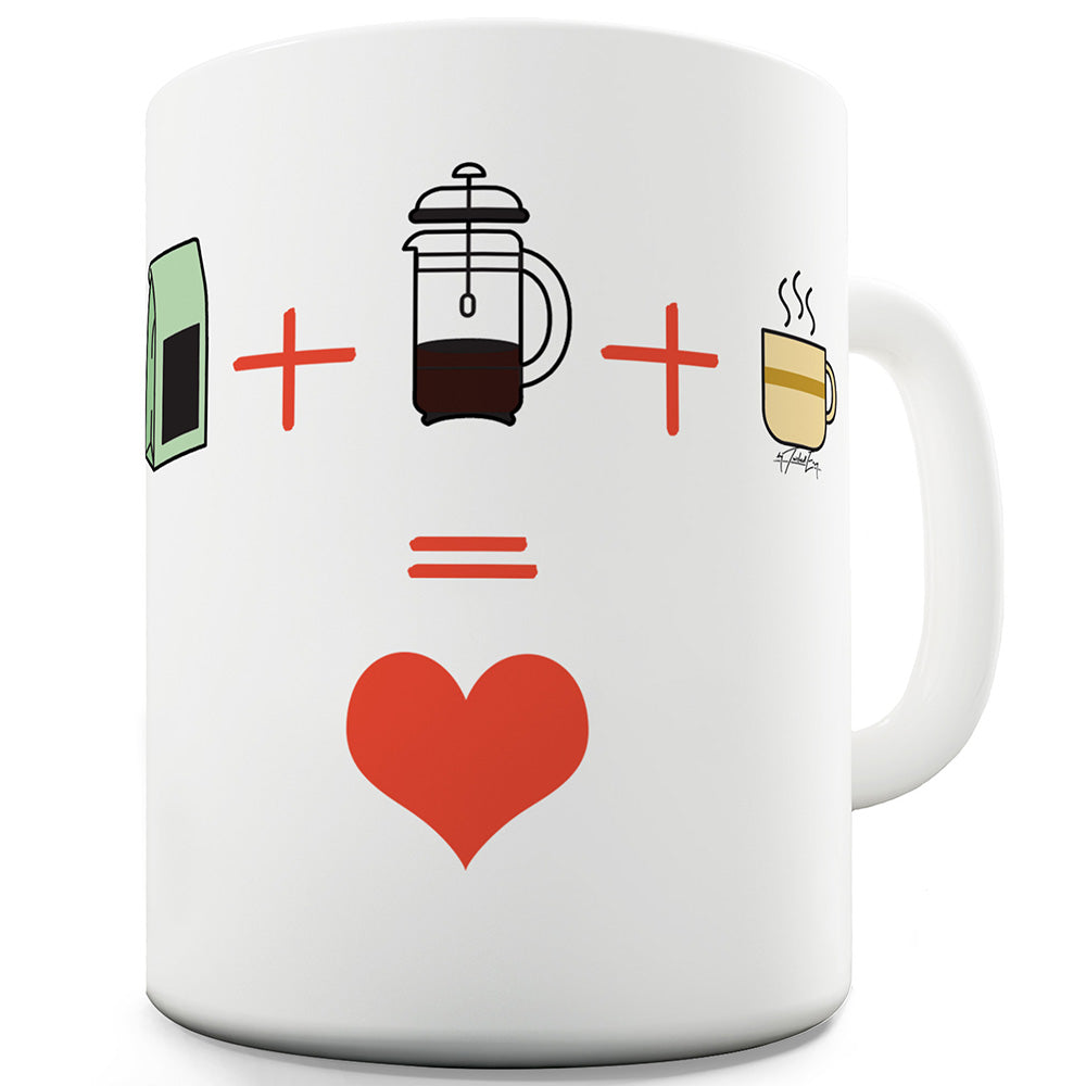 Coffee Is Love Funny Mug