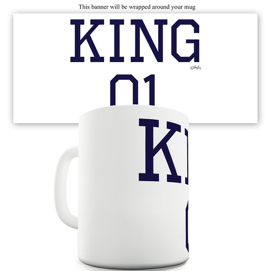 KING 01 Funny Office Secret Santa Mug