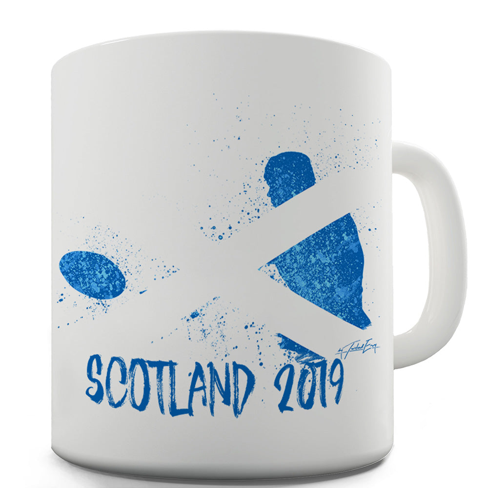 Rugby Scotland 2019 Ceramic Tea Mug