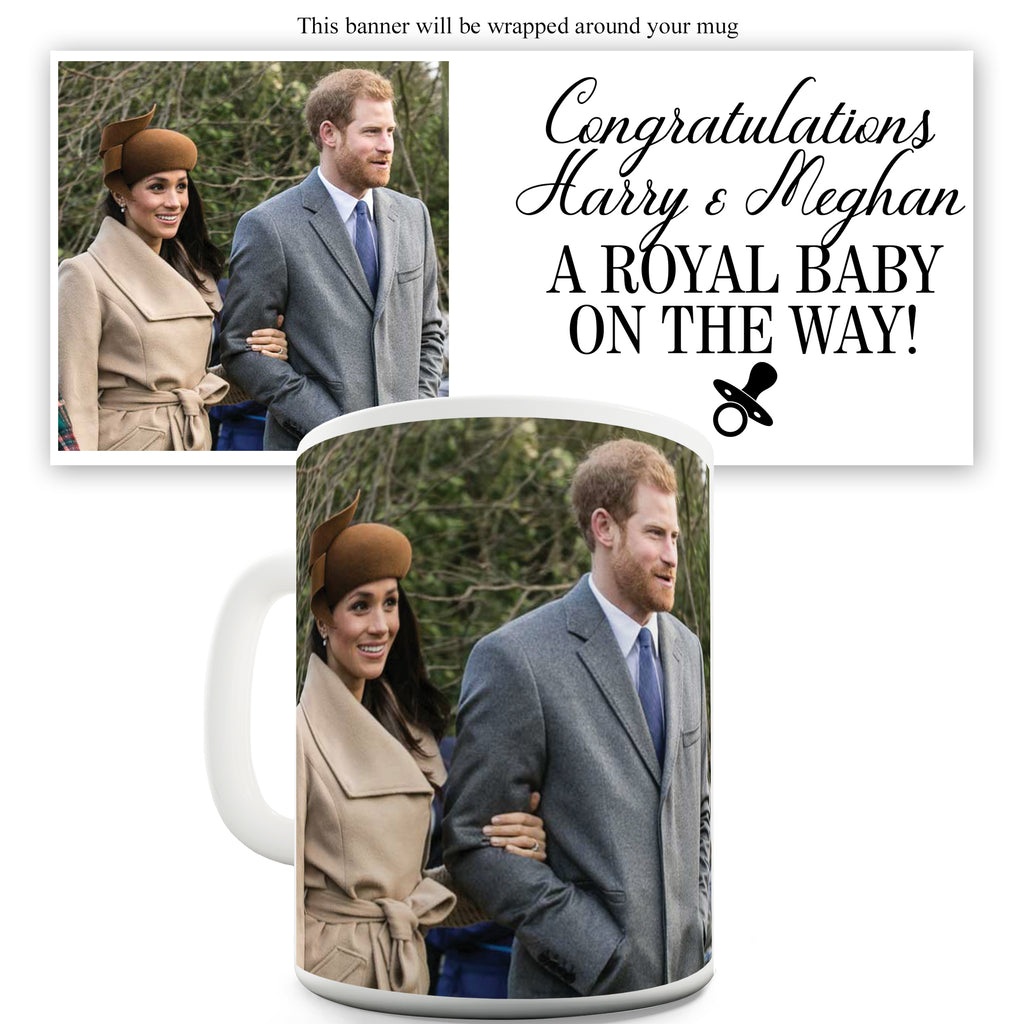 Royal Baby Harry And Meghan Ceramic Funny Mug