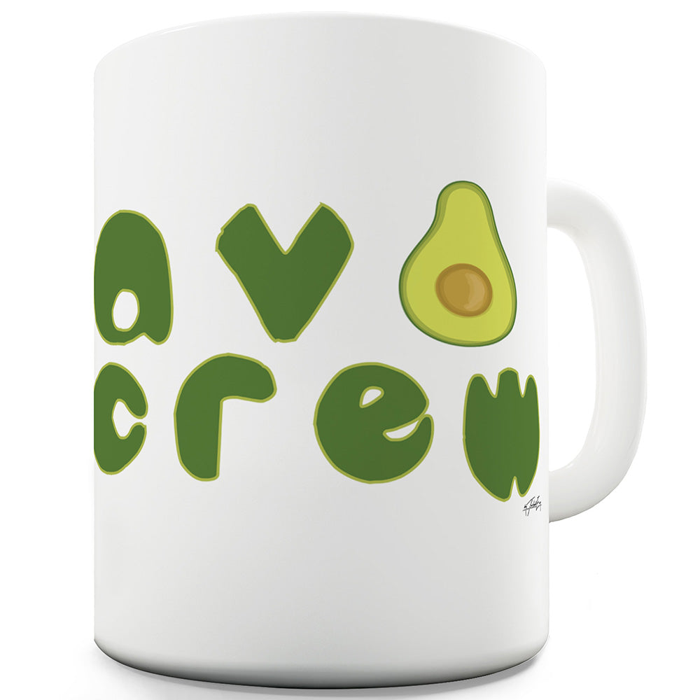 Avo Crew Funny Office Secret Santa Mug