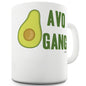 Avo Gang Small Print Ceramic Funny Mug