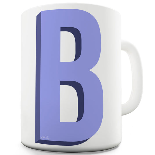 3D B Funny Mugs For Men Rude