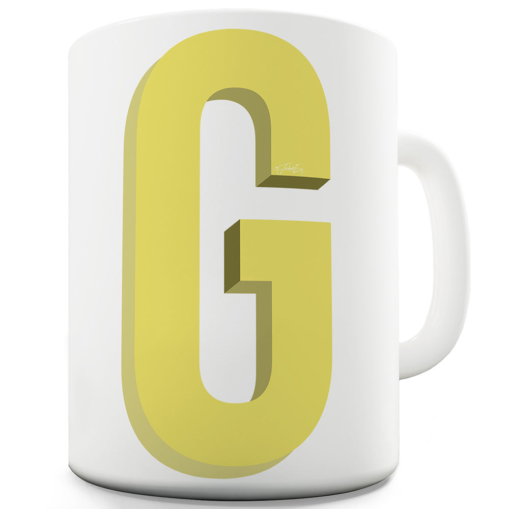 3D G Funny Mugs For Friends