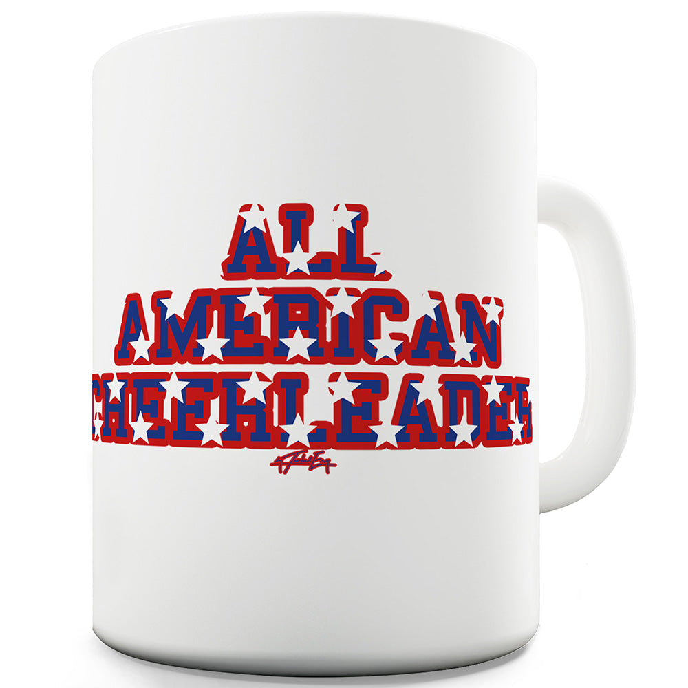 All American Cheerleader Ceramic Mug
