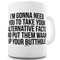 Take Your Alternative Facts Funny Mugs For Work