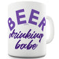 Beer Drinking Babe Funny Mug