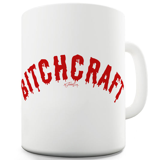 B#tchcraft Funny Office Secret Santa Mug