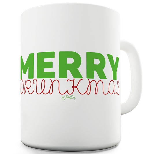 Merry Drunkmas Funny Office Secret Santa Mug