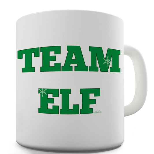 Team Elf Funny Coffee Mug