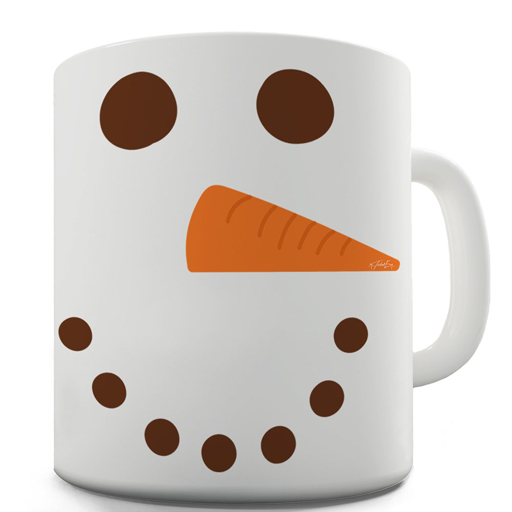 Snowman Carrot Face Funny Mugs For Coworkers