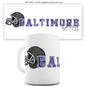 Baltimore American Football Established Ceramic Novelty Mug