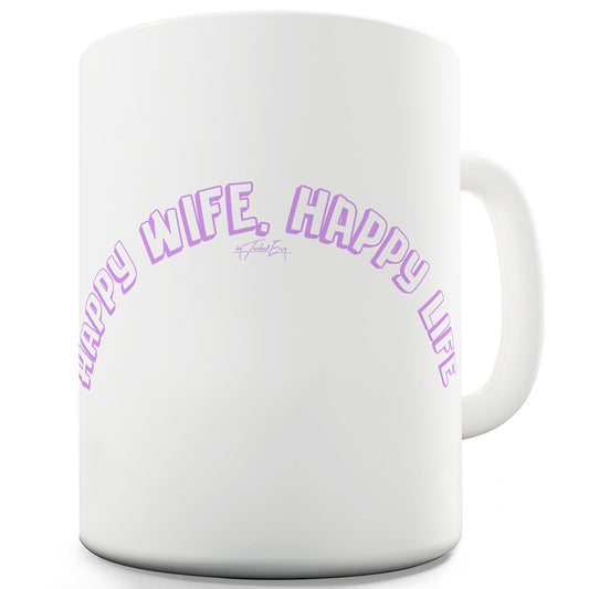 Happy Wife Ceramic Novelty Mug