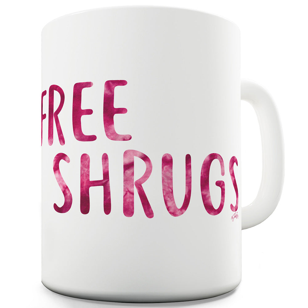 Free Shrugs Funny Mugs For Dad