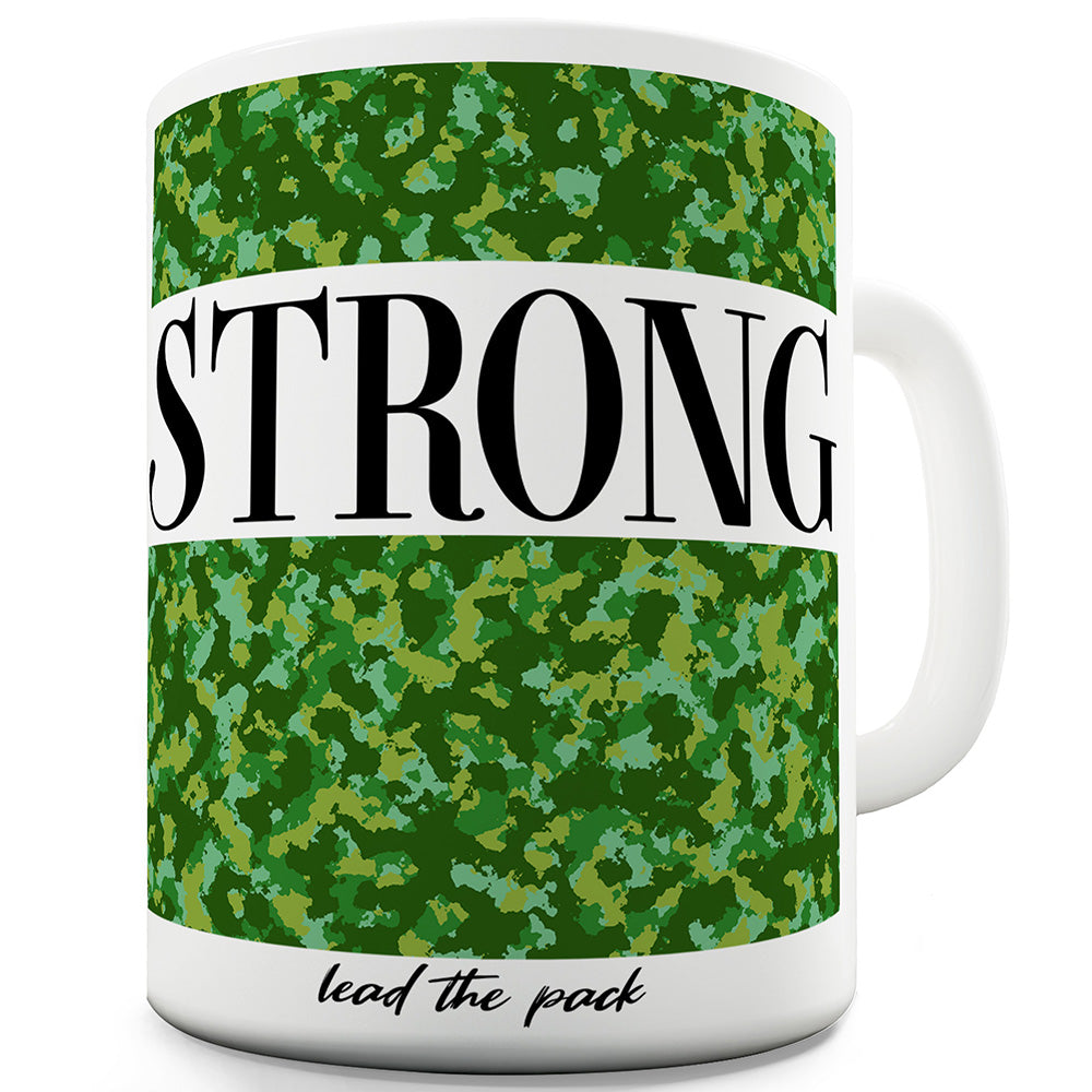 Strong Lead The Pack Ceramic Novelty Mug