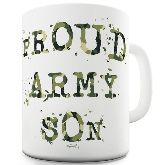 Proud Army Son Funny Coffee Mug