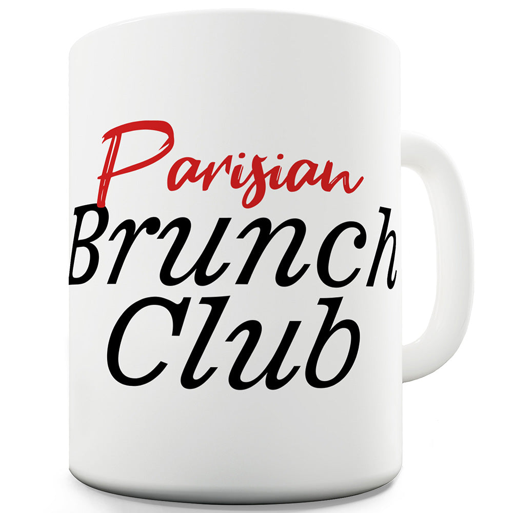 Parisian Brunch Club Ceramic Mug