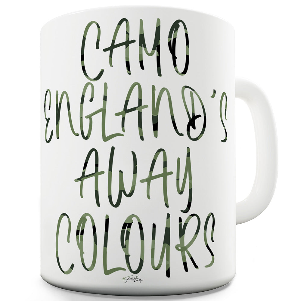Camo England's Away Colours Funny Mugs For Women