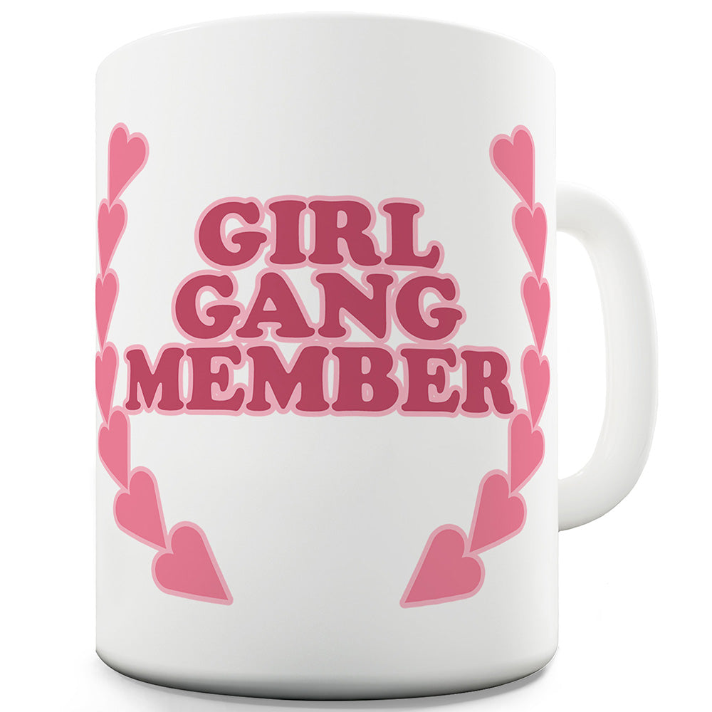 Girl Gang Member Ceramic Novelty Mug