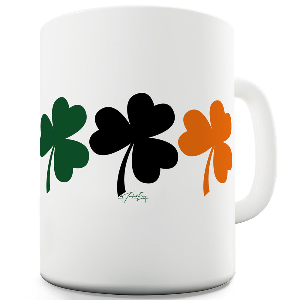 Irish Shamrocks Funny Novelty Mug Cup