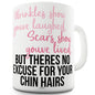 Wrinkles Show You've Laughed Funny Mugs For Friends