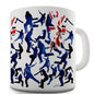 Australia Cricket Collage Ceramic Novelty Mug