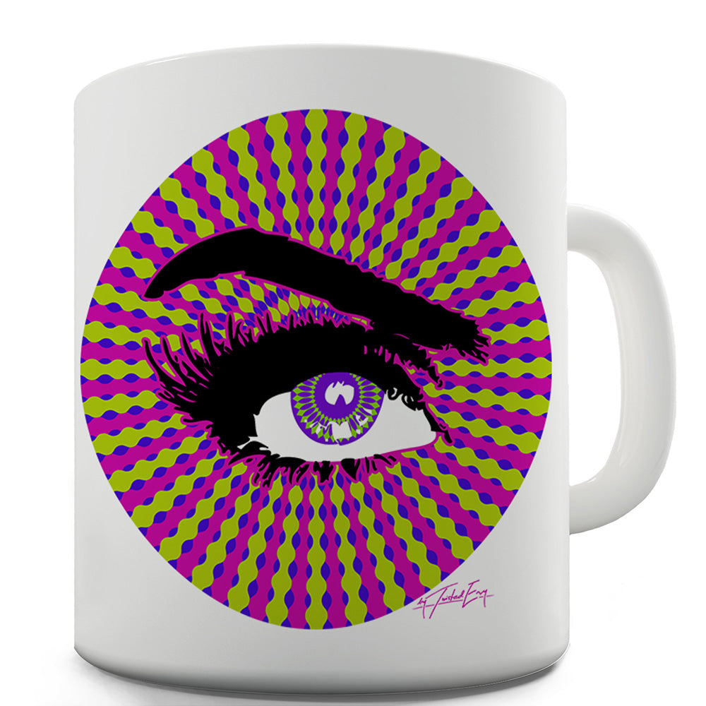 Trippy Eye Funny Mug