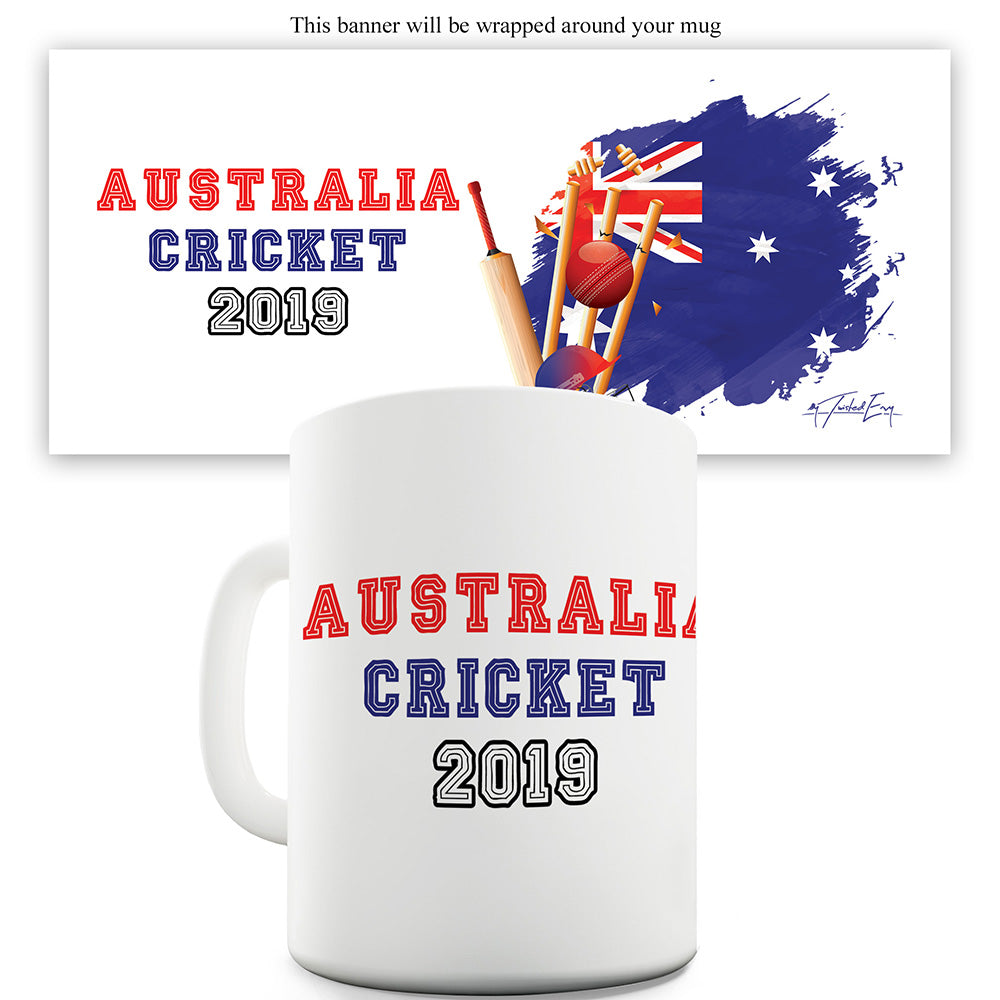 Australia Cricket 2019 Ceramic Mug Slogan Funny Cup