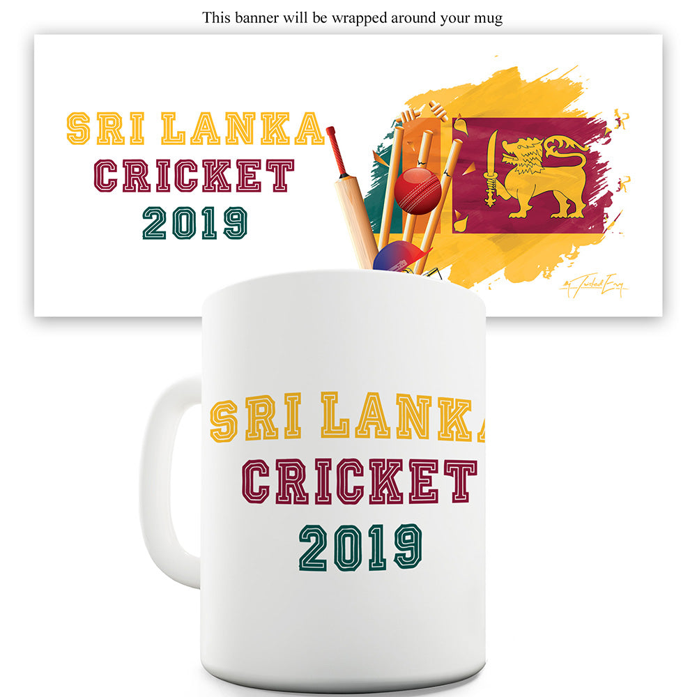 Sri Lanka Cricket 2019 Ceramic Mug Slogan Funny Cup