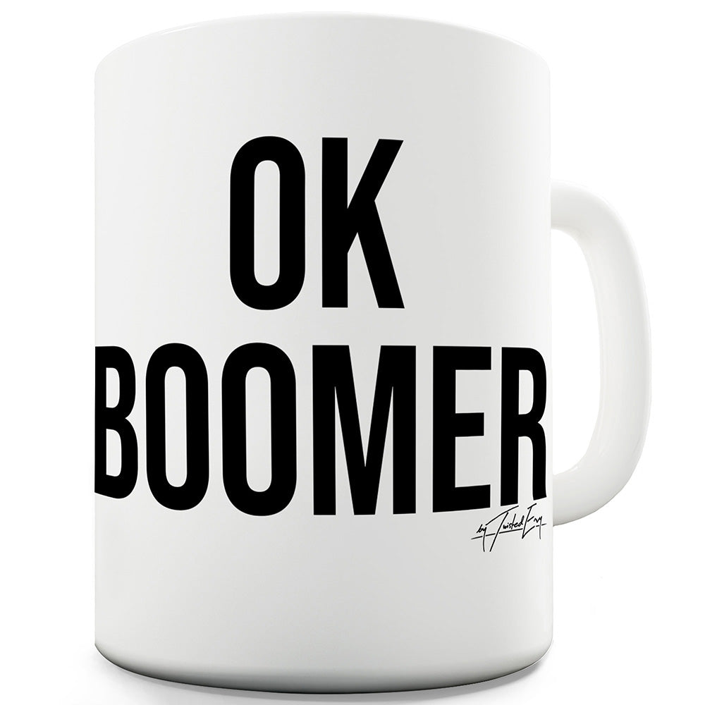 OK Boomer Funny Mugs For Men