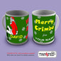 Merry Crimbo Personalised Mug 